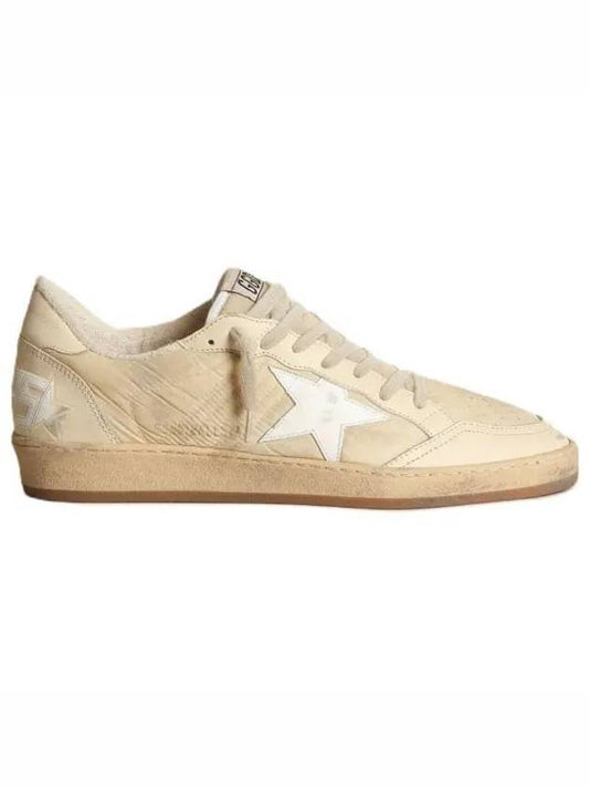 Ballstar Low Top Sneakers Milk White - GOLDEN GOOSE - BALAAN 2