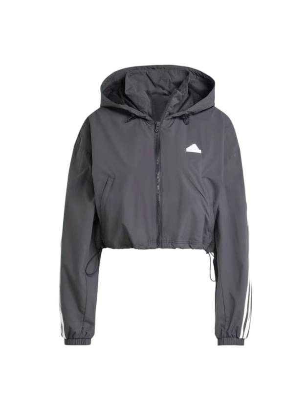 3S Woven Windbreaker Black - ADIDAS - BALAAN 1