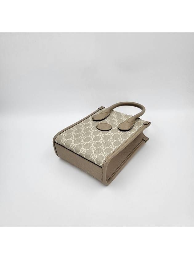 Women s Interlocking G Tote Bag Mini 4051 - GUCCI - BALAAN 9