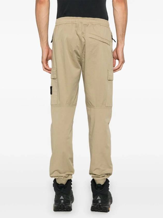 Stone Island Trousers Brown - STONE ISLAND - BALAAN 4