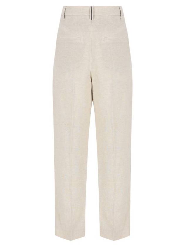 Brunello Cucinelli Trousers Beige - BRUNELLO CUCINELLI - BALAAN 2