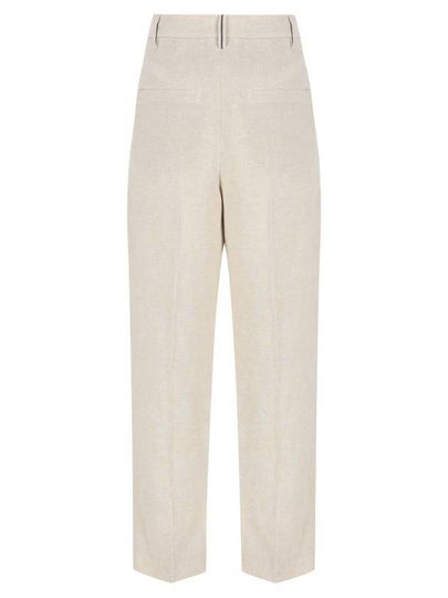 Brunello Cucinelli Trousers Beige - BRUNELLO CUCINELLI - BALAAN 2