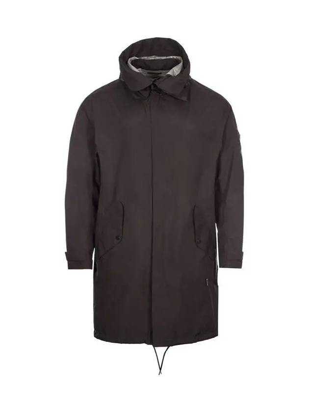 Waffen Shadow Project Gore-Tex Hooded Parka Black - STONE ISLAND - BALAAN 3