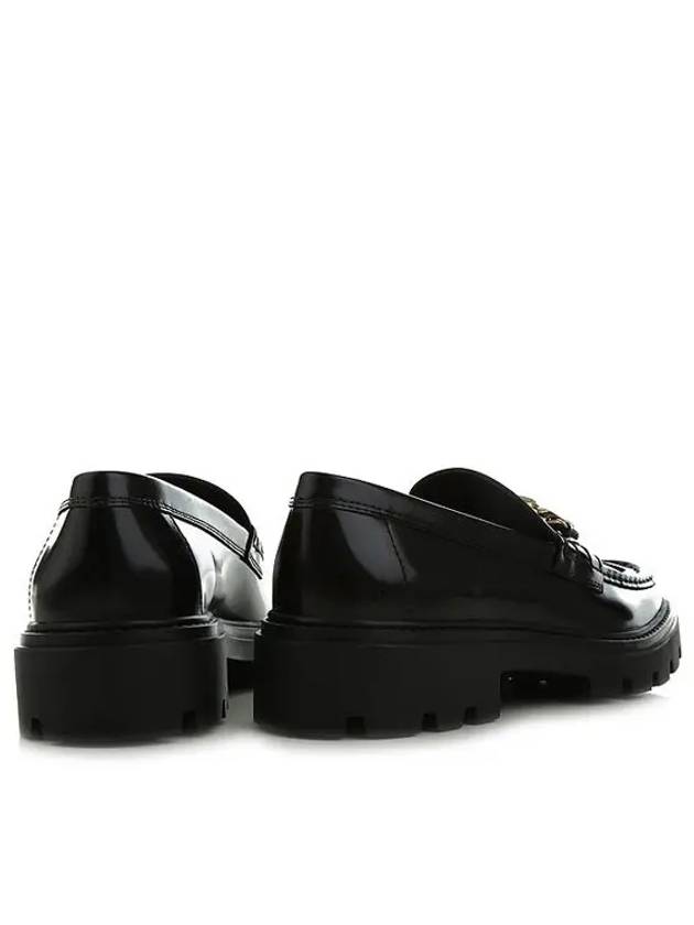 Fringe Loafers Black - TOD'S - BALAAN.