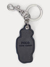 Bear Leather Key Holder Navy - POLO RALPH LAUREN - BALAAN 4