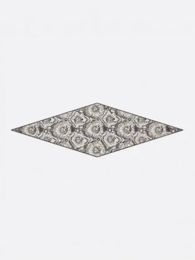 Riviera Toile De Jouy Soleil Diamond Scarf Grey - DIOR - BALAAN 2