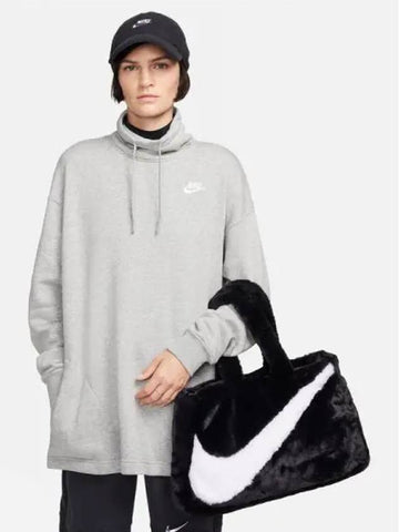 Women s Sportswear Faux Fur Tote Bag 010 - NIKE - BALAAN 1