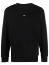 Men's Steve Logo Sweatshirt Black - A.P.C. - BALAAN 2