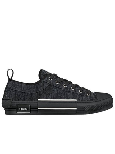 B23 Low Top Sneakers Black - DIOR - BALAAN 1