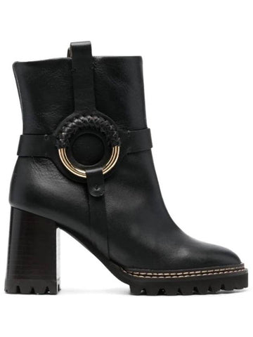 Sea by leather ankle boots 100mm SB39062A16022 - CHLOE - BALAAN 1