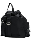 Re-Nylon Medium Backpack Black - PRADA - BALAAN 4