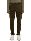 Lens Patch Stretch Satin Cargo Straight Pants Ivy Green - CP COMPANY - BALAAN 3