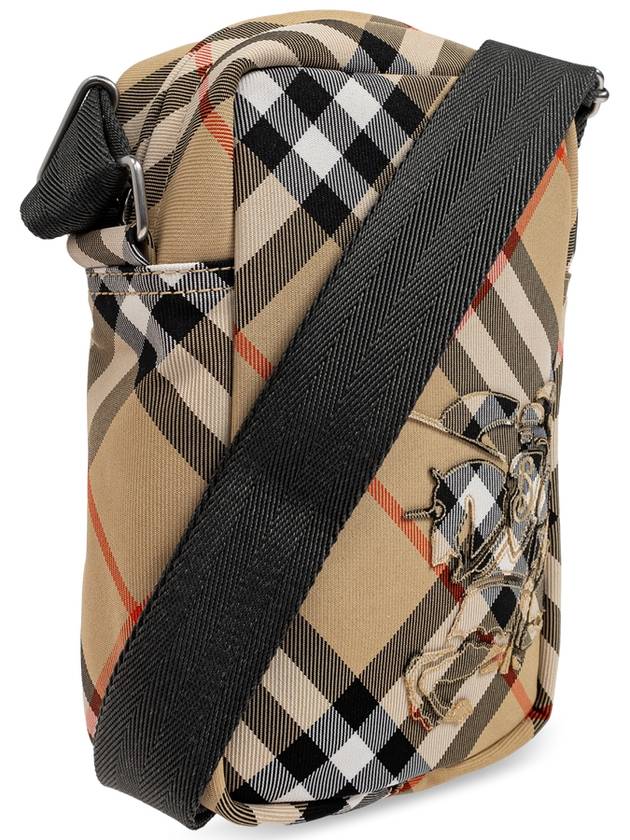 EKD Appliqué Check Phone Cross Bag Beige - BURBERRY - BALAAN 5