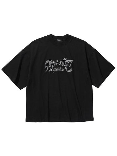 RUDE OVER T SHIRT BLACK - LIBERE - BALAAN 1