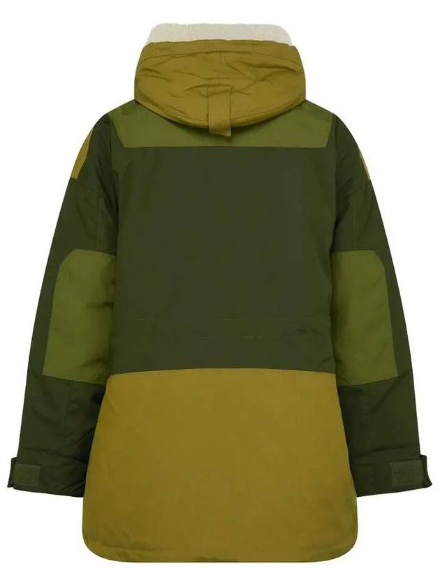 Ganeri Color Block Parka Khaki - ISABEL MARANT - BALAAN 4