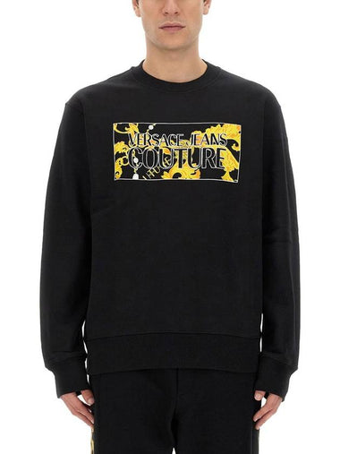 Versace Jeans Couture Sweatshirt With Logo - VERSACE - BALAAN 1