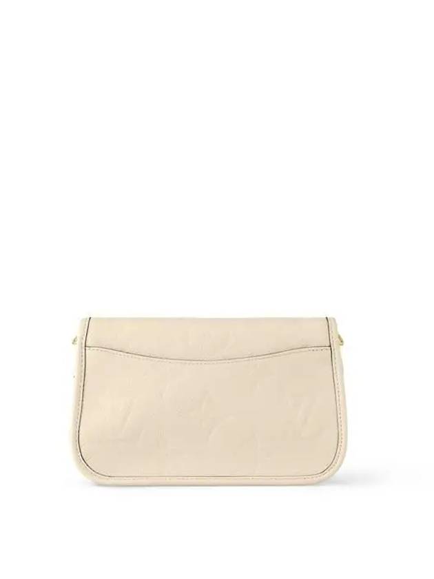 Diane Monogram Empreinte Shoulder Bag Cream - LOUIS VUITTON - BALAAN 4