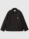 Truman Zip-Up Jacket Chocolate Black - CARHARTT WIP - BALAAN 2