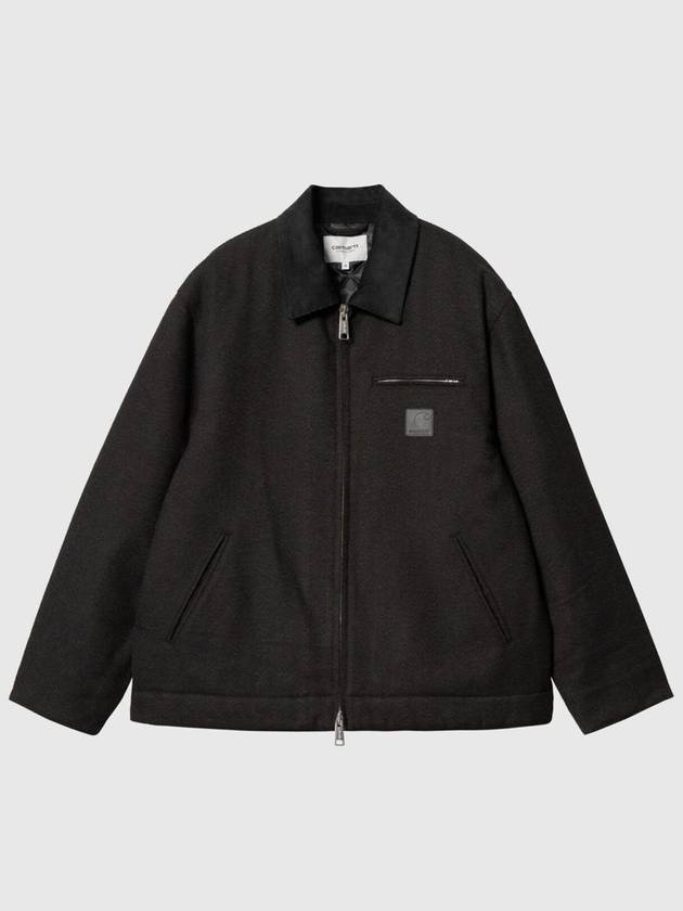 Truman Zip-Up Jacket Chocolate Black - CARHARTT WIP - BALAAN 2