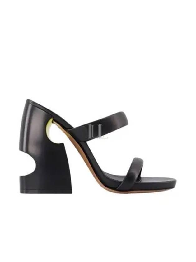 Pop Meteor Cutout Sandal Heels Black - OFF WHITE - BALAAN 2