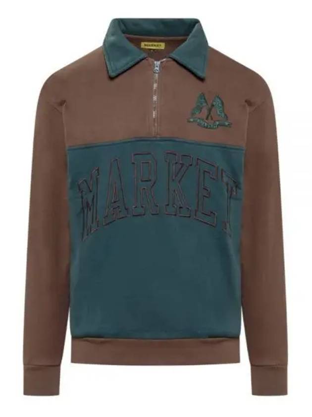 396000854 MILCHO half zip up rugby sweatshirt - MARKET - BALAAN 1