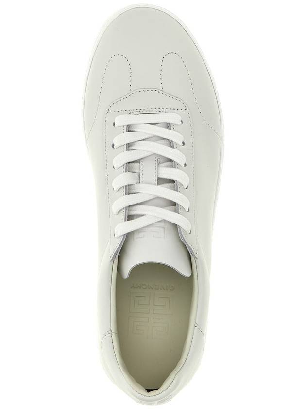 Town Leather Low Top Sneakers White - GIVENCHY - BALAAN 5