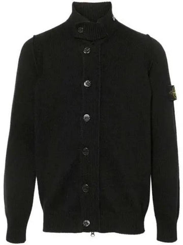 8115547A3 Wappen patch lambswool button zip up cardigan 271419 1107394 - STONE ISLAND - BALAAN 1