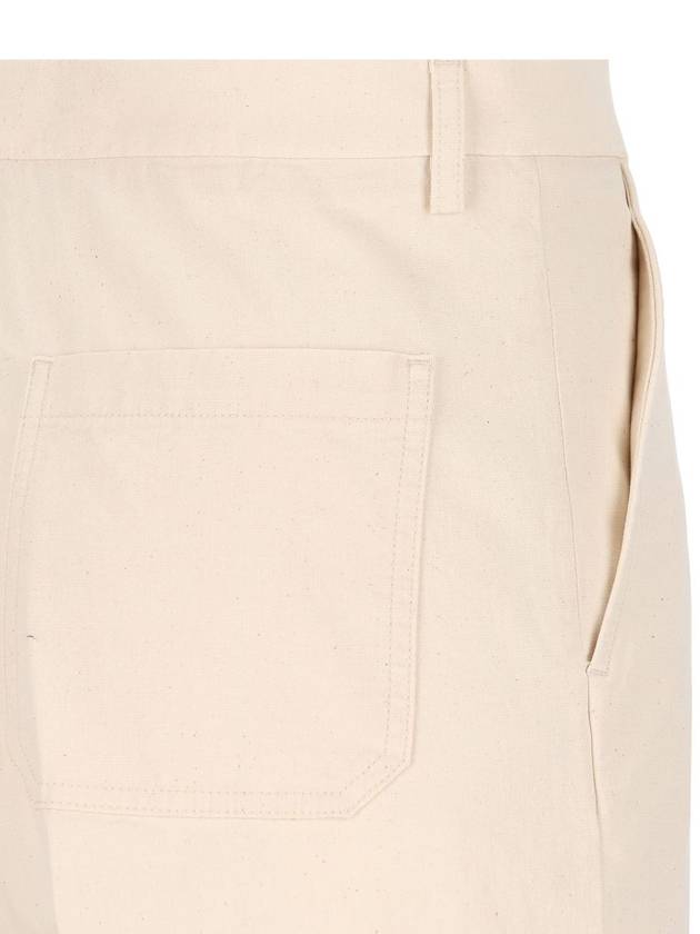 Valentino Garavani Trousers Beige - VALENTINO - BALAAN 3