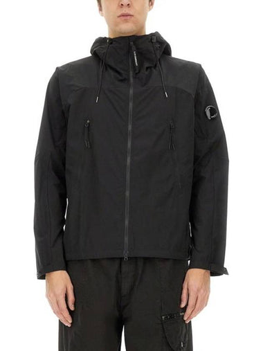 Protek Hooded Jacket Black - CP COMPANY - BALAAN 1