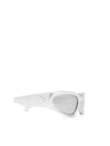 Eyewear Swift Acetate Frame Sunglasses Silver - BALENCIAGA - BALAAN 4