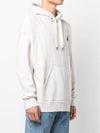 Malek Logo Hoodie Ecru - ISABEL MARANT - BALAAN 4