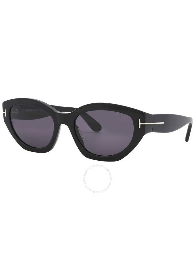 Eyewear Round Frame Tinted Sunglasses FT1086 - TOM FORD - BALAAN 4