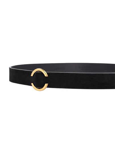 CALFSKIN LEATHER BELT - RVR LARDINI - BALAAN 2