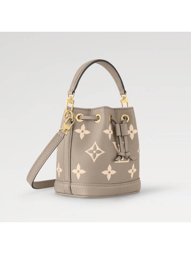 Women's Nano Noe Monogram Bucket Bag Grey - LOUIS VUITTON - BALAAN 9