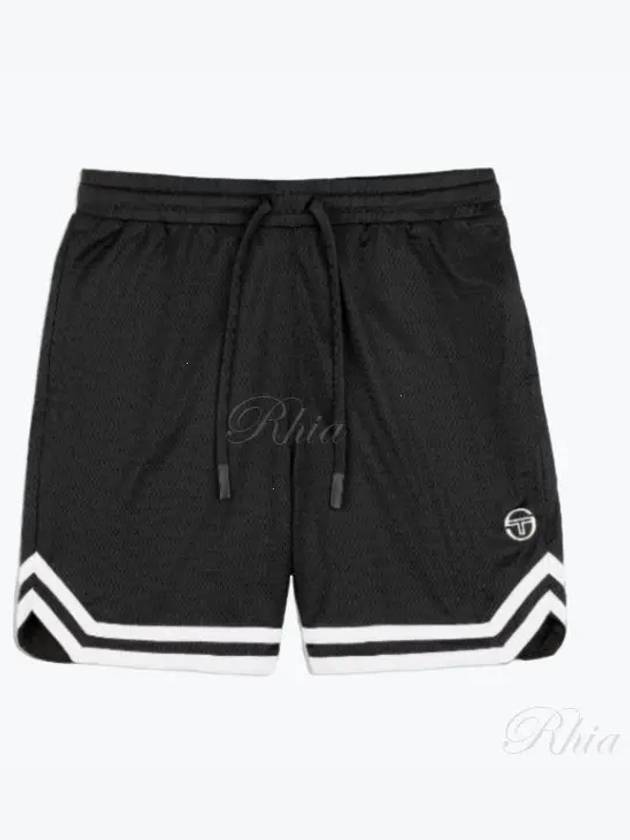 24 Spazio Vanda Mesh Shorts STS24M50940 Black Beauty - SERGIO TACCHINI - BALAAN 1