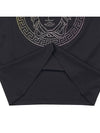 Medusa Crystal Logo Short Sleeve T-Shirt Black - VERSACE - BALAAN 8