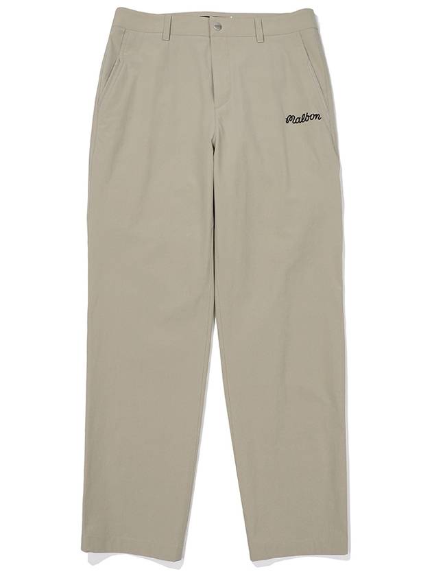 CHINO PANTS BEIGE MAN - MALBON GOLF - BALAAN 1