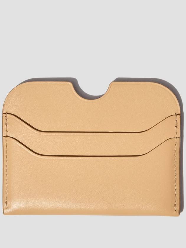 Silver Logo Card Wallet Dune Beige - ACNE STUDIOS - BALAAN 4