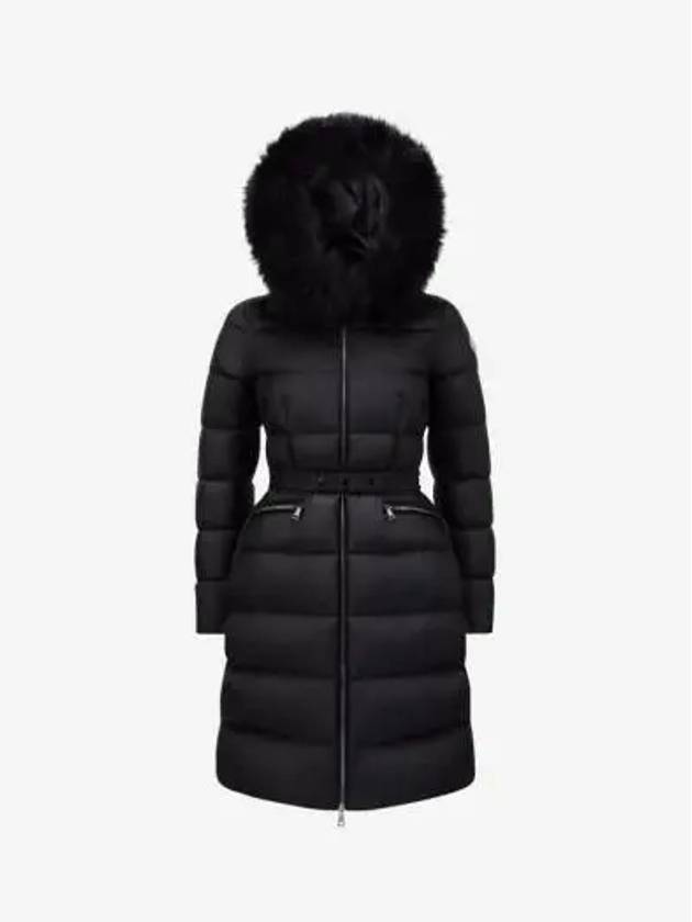 Boedic Long Down Padding Black - MONCLER - BALAAN 3