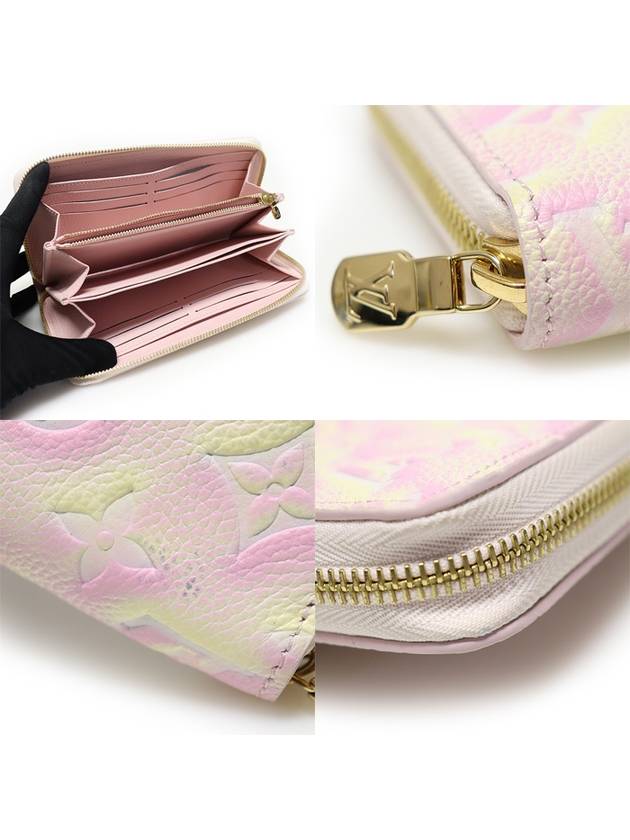 M81299 Pink Monogram Empreinte Stardust Zippy Wallet Long - LOUIS VUITTON - BALAAN 6