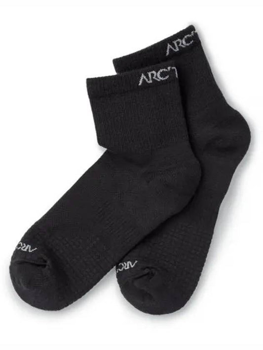 Merino Ankle Crew Socks Black - ARC'TERYX - BALAAN 2