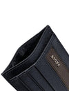 Men's card wallet LORTYN 6225310 dark navy - BALLY - BALAAN 4