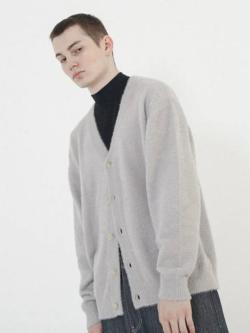 Boocle Angora Cardigan Gray - CHANCE'S NOI - BALAAN 1