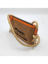 Fake Rattan Shoulder Bag Brown - MARNI - BALAAN 6