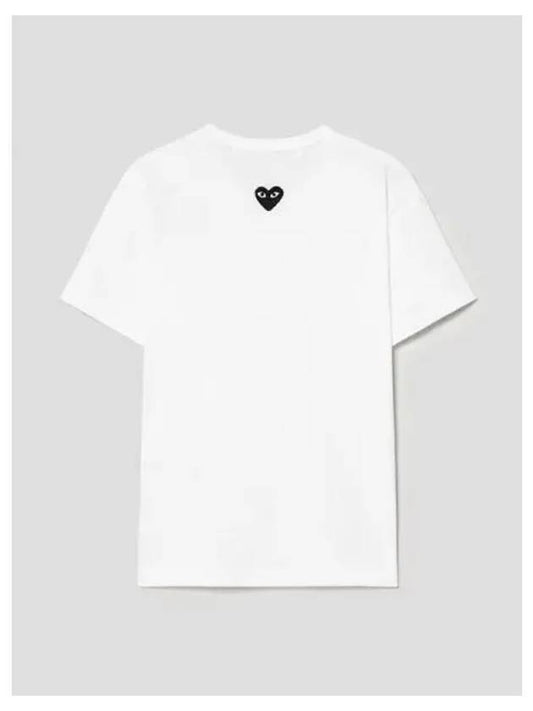 Unisex Black Heart Waffen T Shirt White Domestic Product GM0024081414955 - COMME DES GARCONS PLAY - BALAAN 1