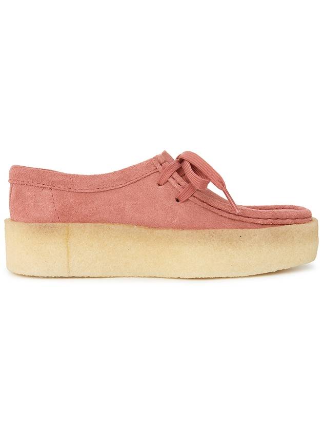 Wallabee Cup Suede Loafers Pink - CLARKS - BALAAN 5