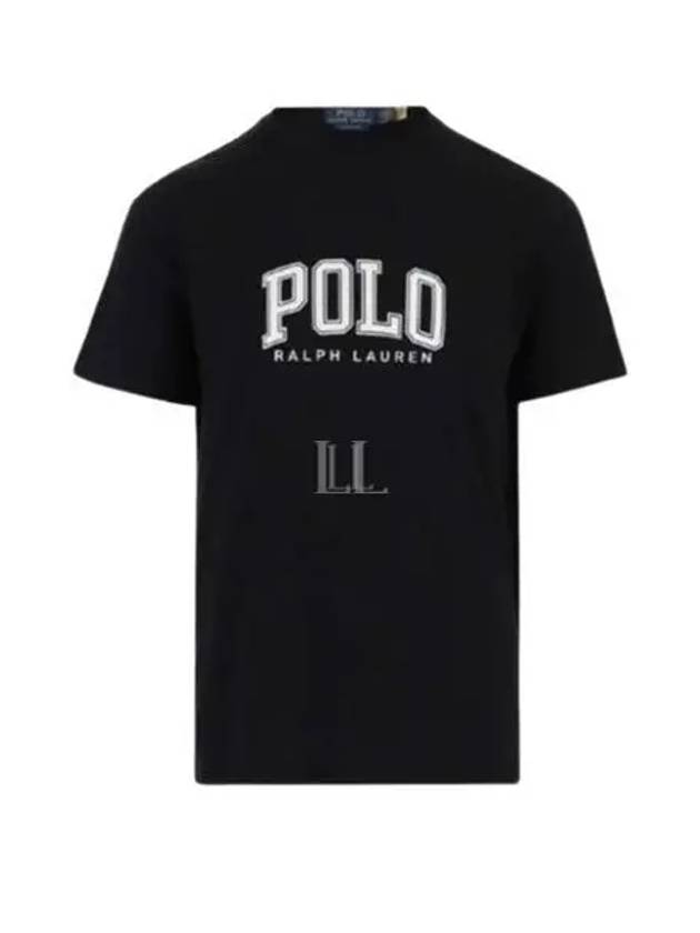 Logo Print Classic Cotton Short Sleeve T-shirt Black - POLO RALPH LAUREN - BALAAN 2