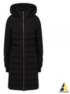 New Bridge Hooded Goose Down Padding Black - BURBERRY - BALAAN 2