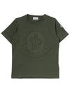 Kids Women Big Logo T Shirt 8C000 12 83907 830 - MONCLER - BALAAN 1