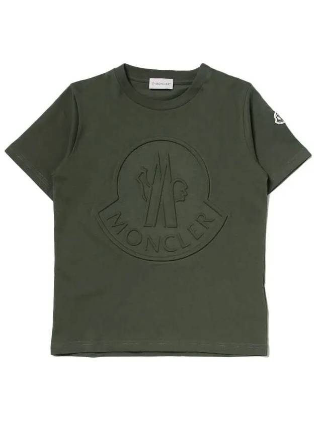 Kids Women Big Logo T Shirt 8C000 12 83907 830 - MONCLER - BALAAN 2